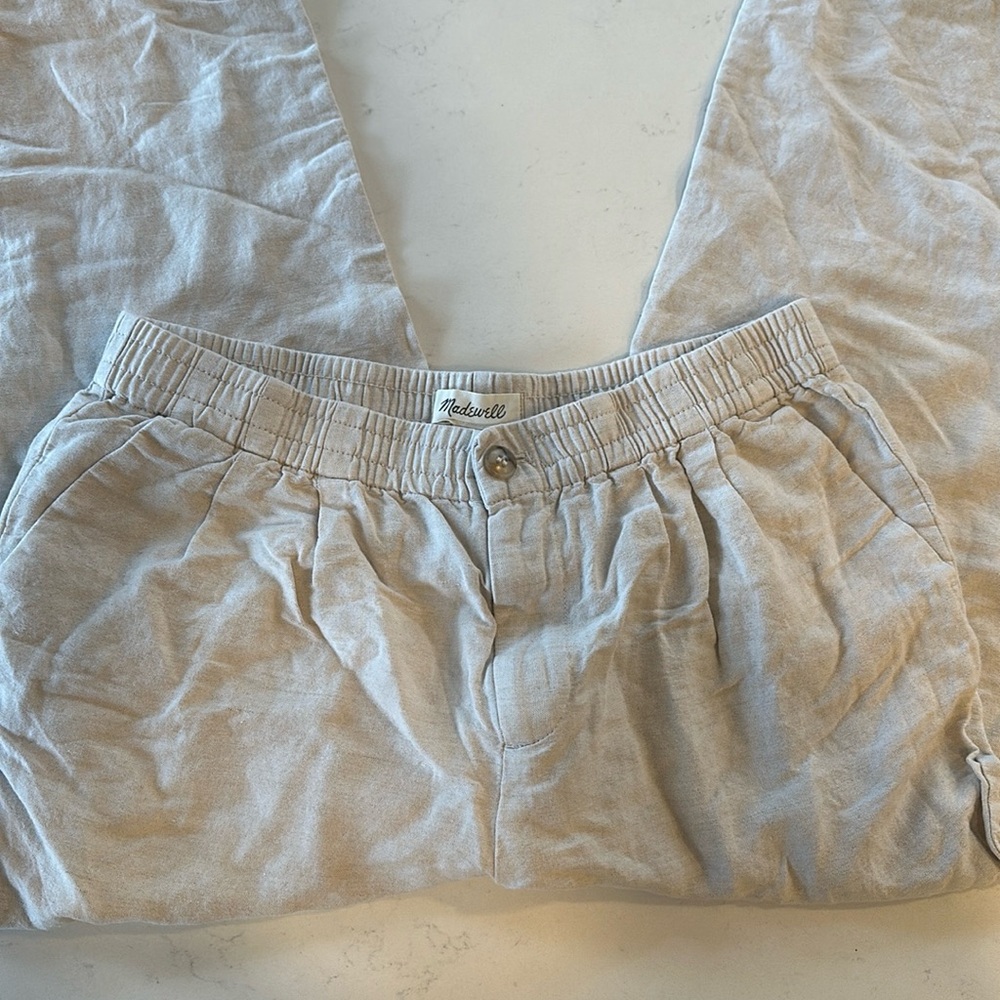 medium madewell linen pants